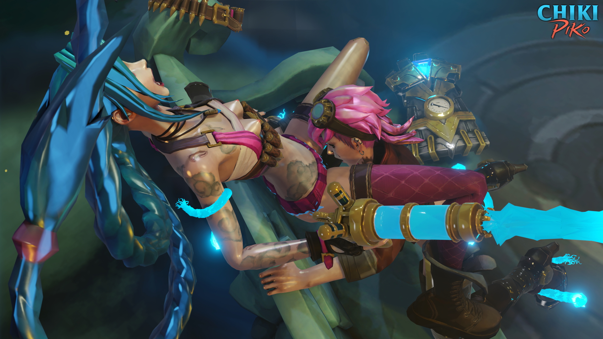 cunnilingus for Jinx Jynx (league Of Legends) League Of Legends Jinx Vi Legs Boobs Big Tits Big Ass Big Booty Striptease Stripper Stripping Rule34 Rule 34 Lol Cunnilingus 4