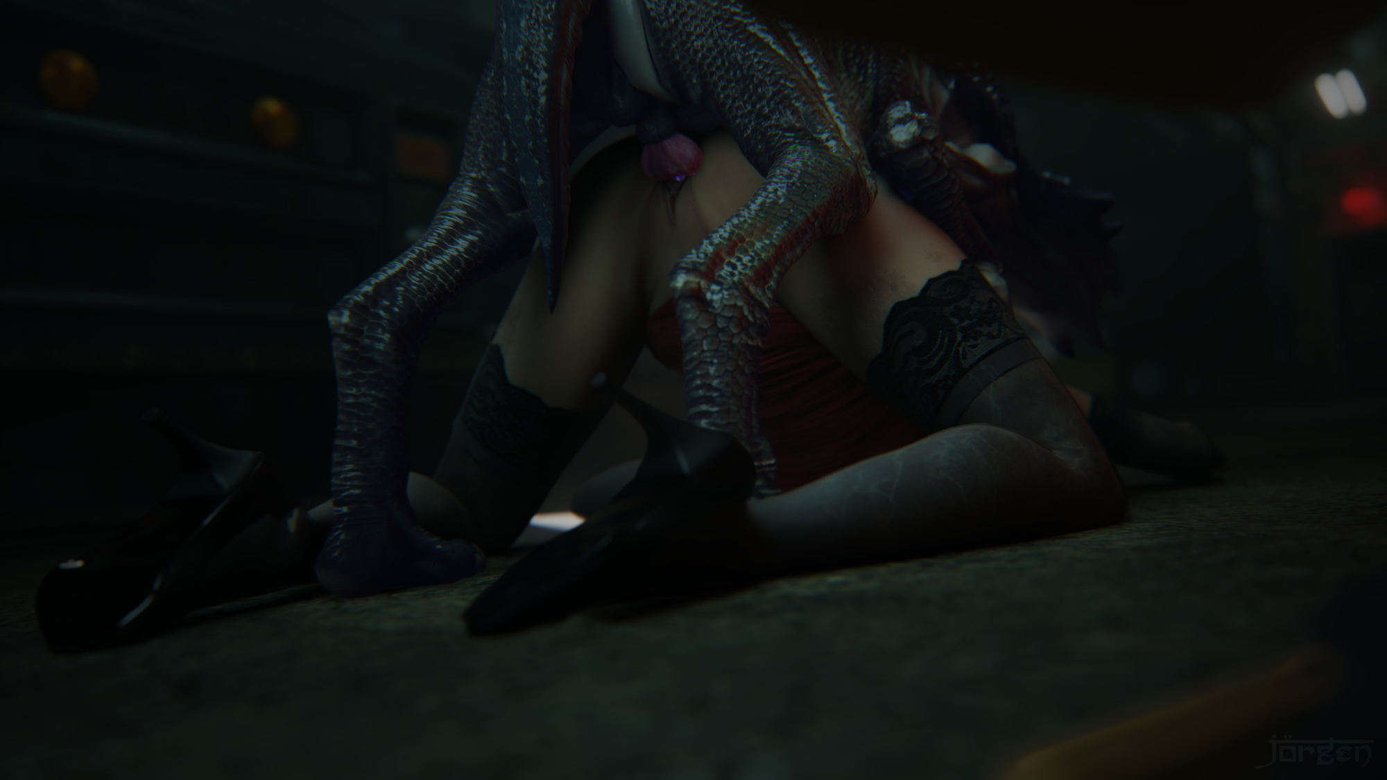 ◈ A Bestial Urge - Bonus Resident Evil Ada Wong Doggy Style Bestiality 2