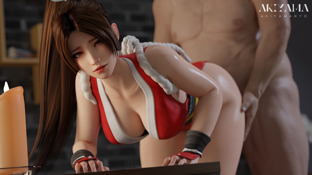 MAI DOGGY - DOA Mai Shiranui Dead Or Alive 3d Porn 3d Girl Nsfw Big boobs Fuck From Behind 90 Bent Over Doggy Style