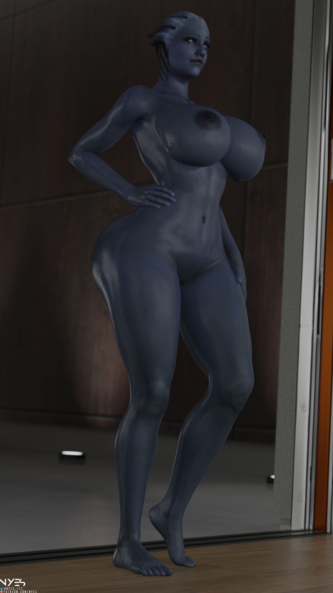 Liara pose 125 Final Liara Mass Effect 3d Porn 3d Girl Nsfw Porn Pose Nude Naked