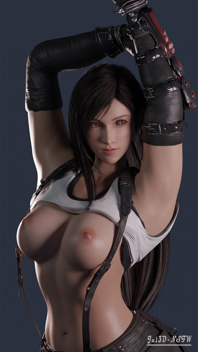 Tifa remake Tifa Lockhart Final Fantasy Nude Sexy Big Breasts Big Tits