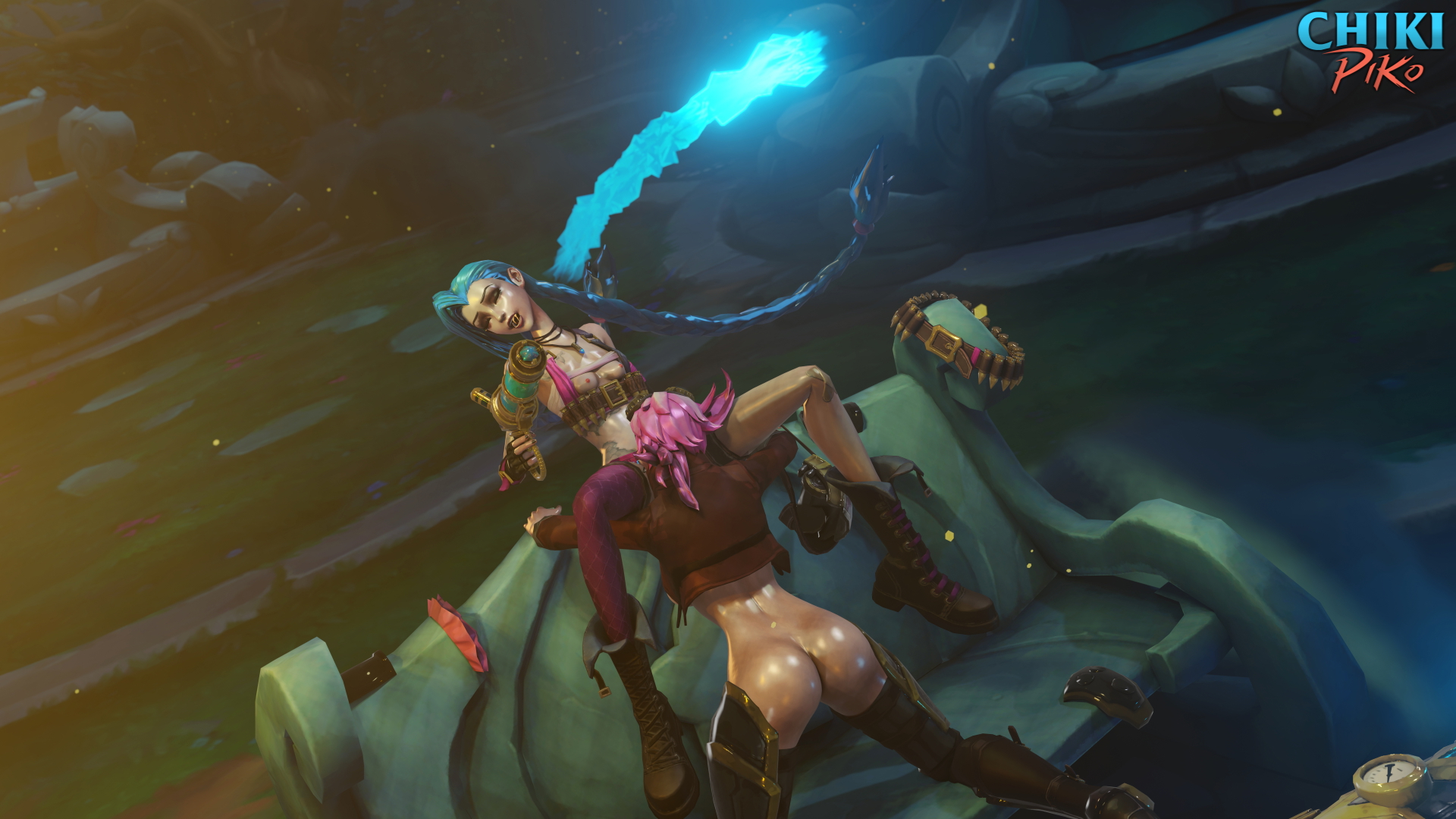 cunnilingus for Jinx Jinx League Of Legends Arcane Legs Boobs Big Tits Big Ass Big Booty Striptease Stripper Stripping Rule34 Rule 34 Lol 3
