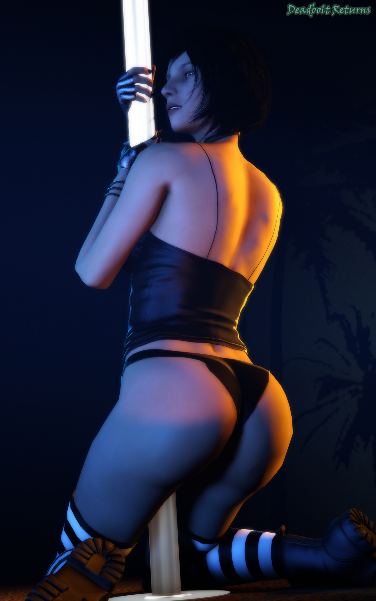 Goth Stripper Heather Mason Heather Mason Silent Hill Silent Hill 3 Sfm Source Filmmaker 3d Porn Striptease Stripper Pole Dance Rule34 Rule 34 4