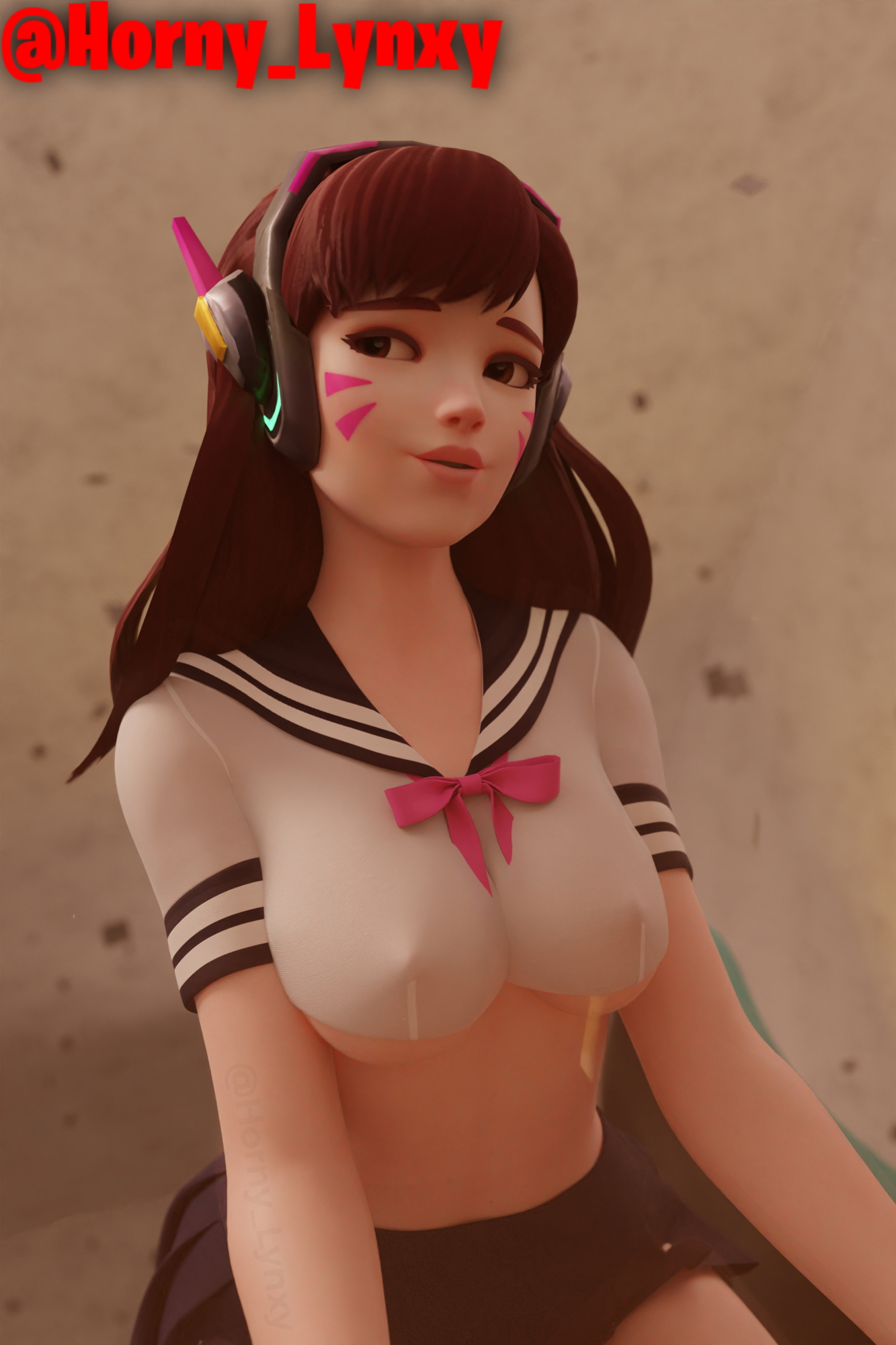 D.va And her new clothing @horny_lynxy Dva (overwatch) D.va 3d Porn Sexy Big Tits Big Ass