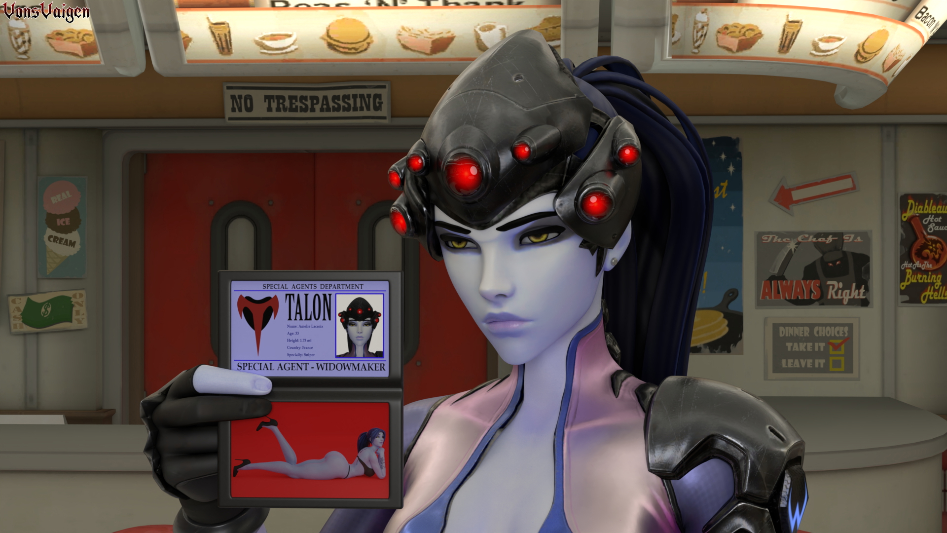 I made the 3D version of a Mercy imp drawing made by Pcate.