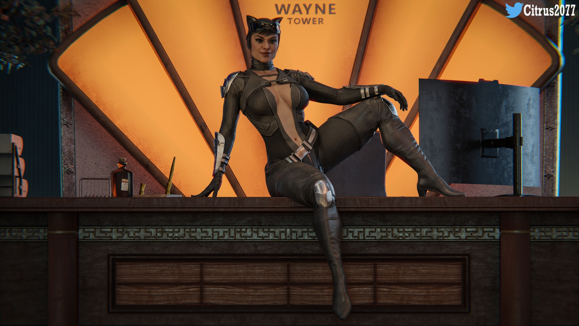 Selina is waiting for you Dc Comics Injustice Catwoman