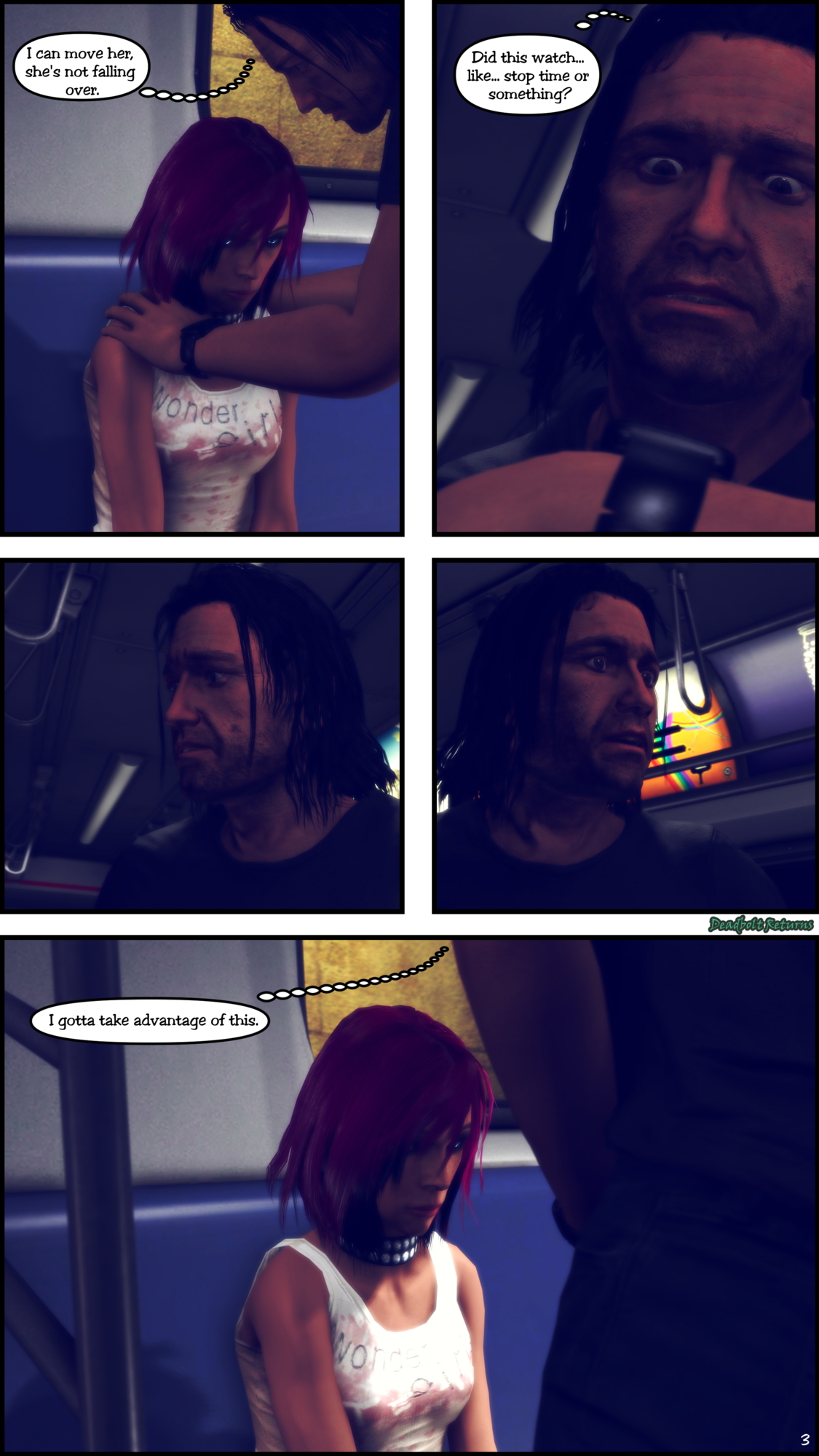 Erotech: Issue #1 [Time Break] Dead Rising Dead Rising 3 Katey Greene Nsfw 3dnsfw Comic Comics 3d Porn Source Filmmaker Sfm 4