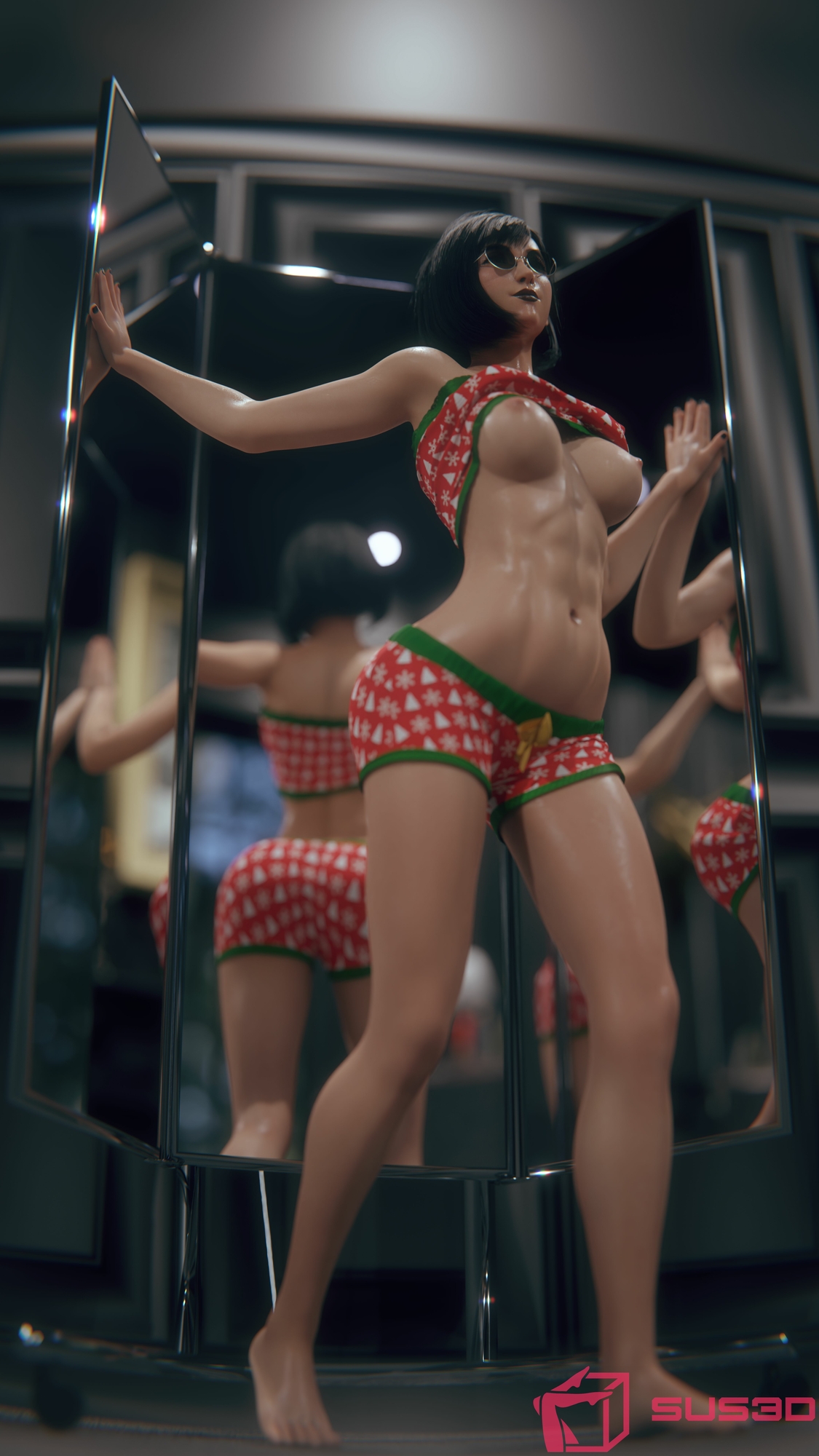 Tifa Pin-Up[01] Tifa Lockhart Legs Long Legs Feet 3