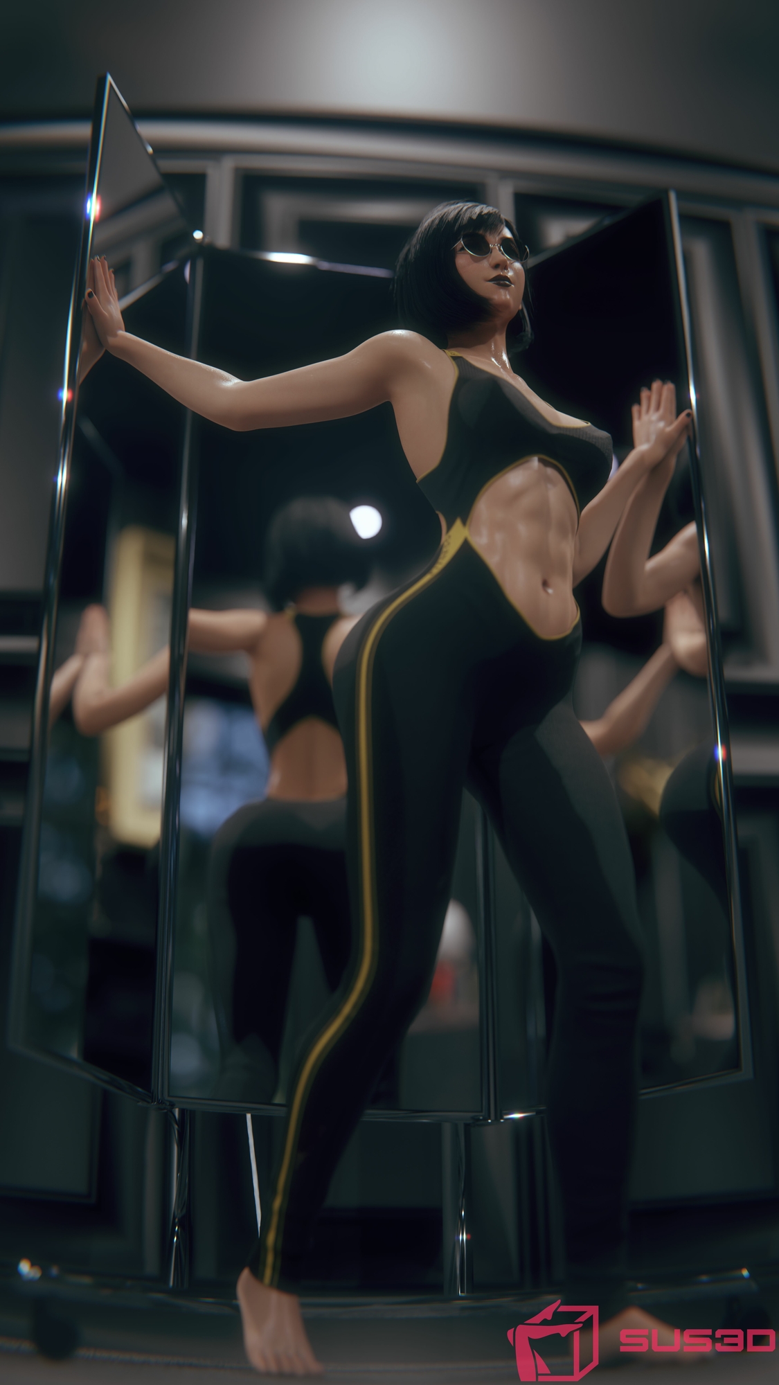 Tifa Pin-Up[01] Tifa Lockhart Legs Long Legs Feet 4