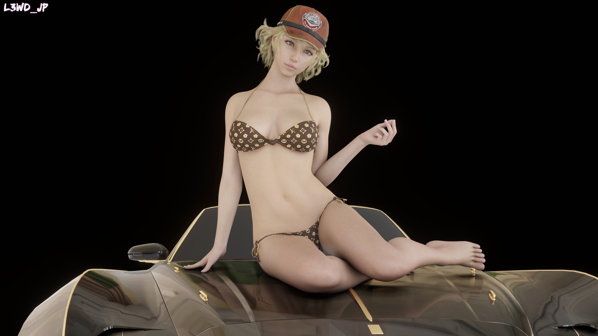 Cindy Golden Regalia Final Fantasy Xv Final Fantasy Cindy Aurum Nude Car 4