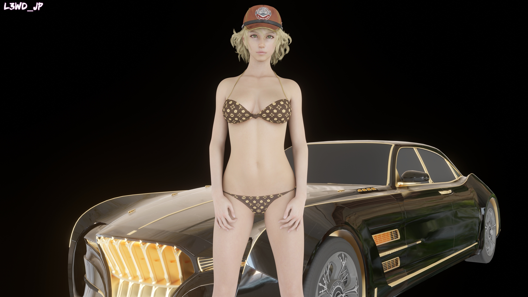 Cindy Golden Regalia Final Fantasy Xv Final Fantasy Cindy Aurum Nude Car 8