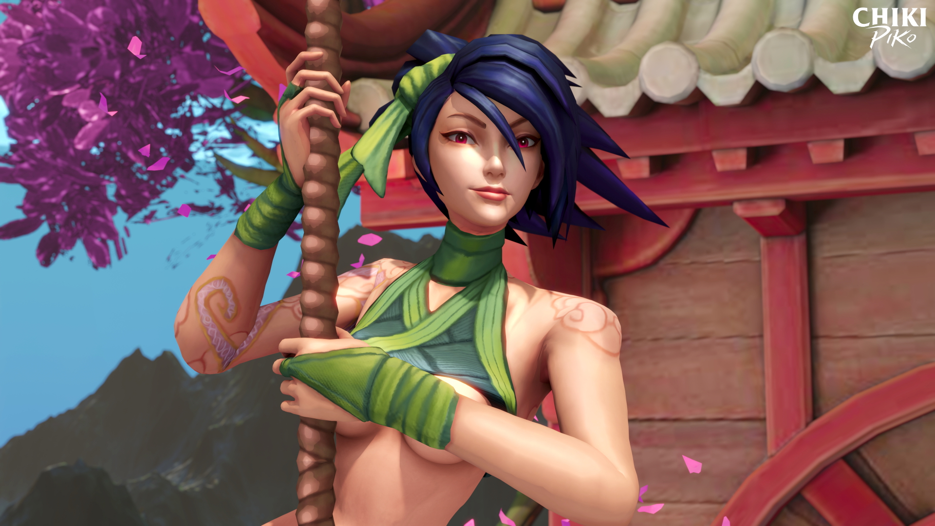 AKALI POLE DANCE League Of Legends Akali Legs Boobs Big Tits Big Ass Big Booty Striptease Stripper Stripping Rule34 Rule 34 Pole Dance