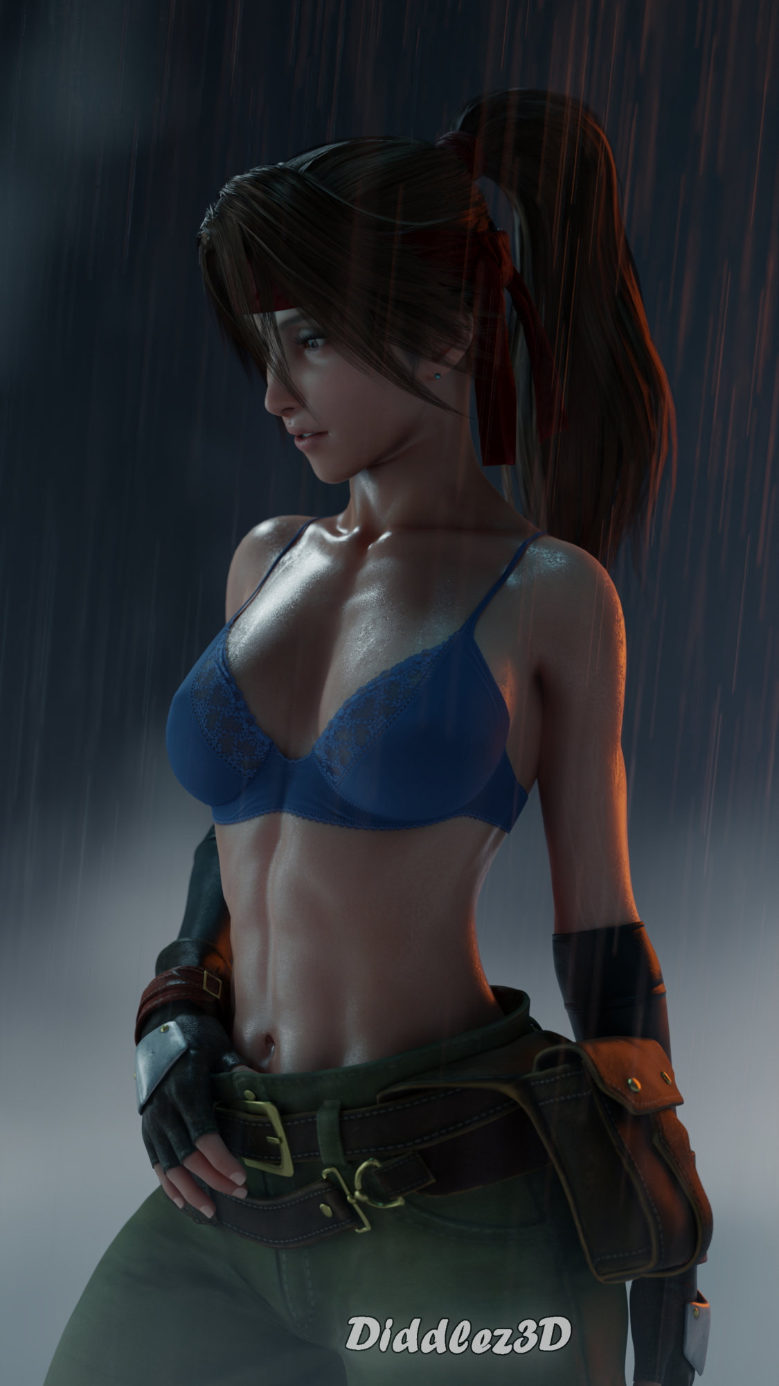 Jessie Pinup #2 Final Fantasy 7 Remake Jessie Rasberry Rule34 Pinup 2