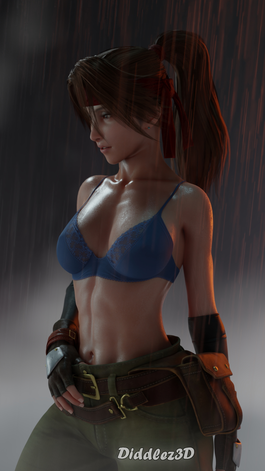 Jessie Pinup #2 Final Fantasy 7 Remake Jessie Rasberry Rule34 Pinup 5