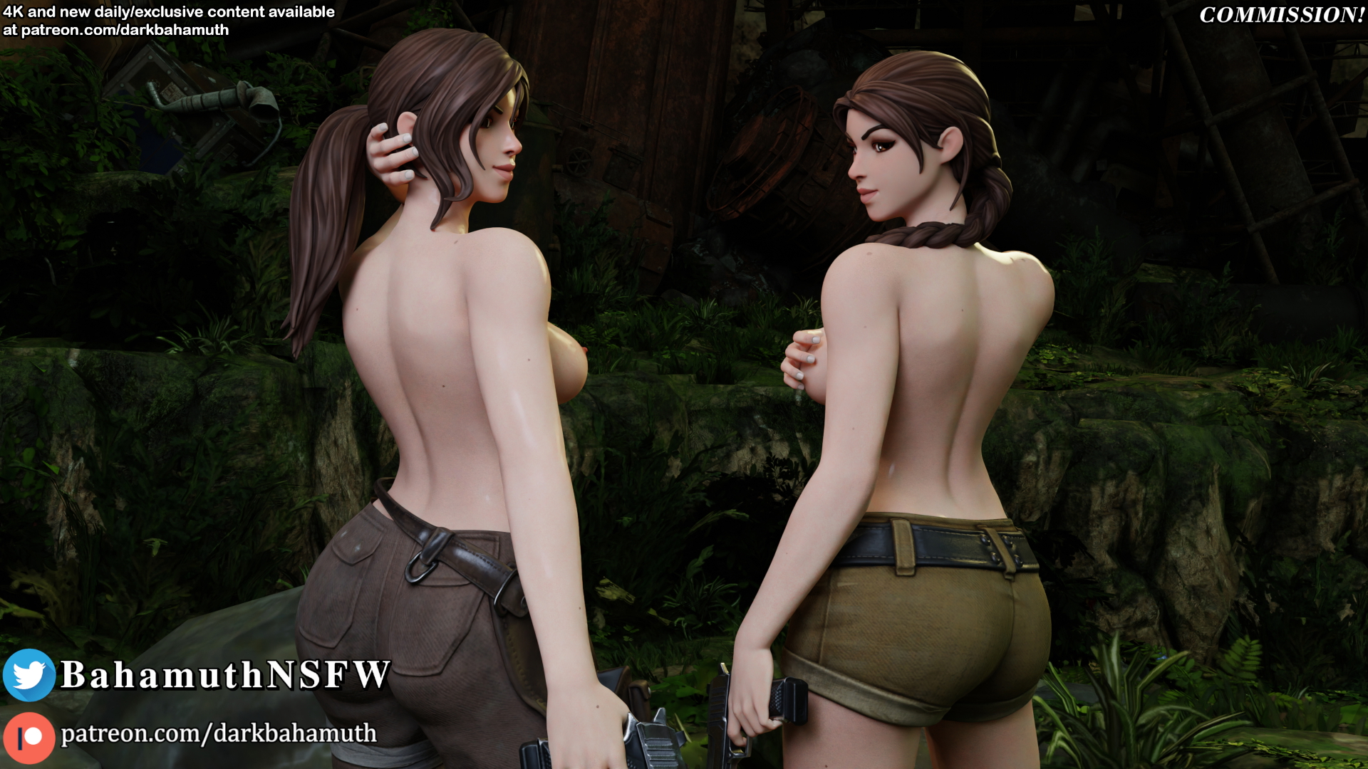 Lara pinup | Commission! Lara Croft Tomb Raider 
