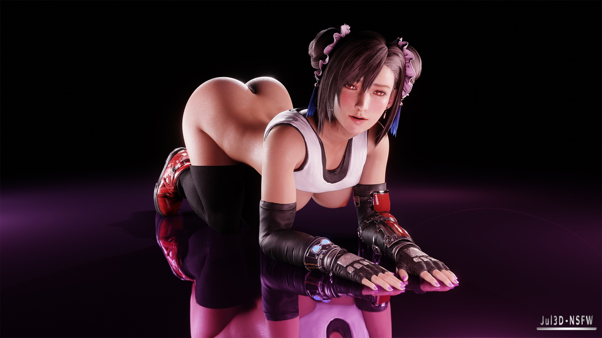 Tifa Lockhart doggy style Final Fantasy Tifa Lockhart Final Fantasy Doggy Style Sexy Naked Nude Big Tits Big Ass Cute Videogame Lingerie 2