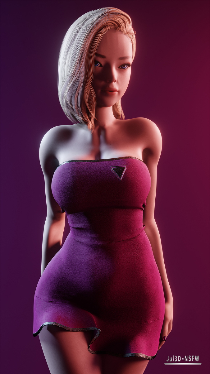 C18 Naked hot poses Dragonball C18 (dragonball) Dragonball Sexy Naked Hot Outfit Clothing Teen Big Tits 4