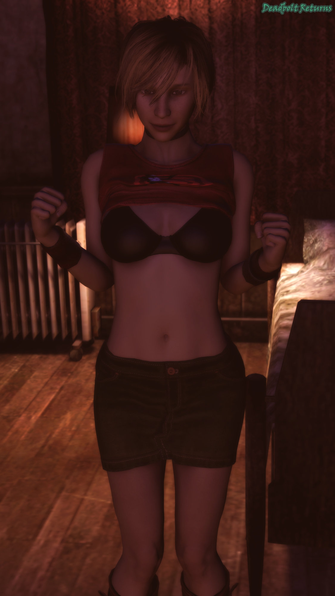 Inside Heather's Bedroom Silent Hill Silent Hill 3 Heather Mason Sfm Source Filmmaker 3d Porn Nsfw 3dnsfw