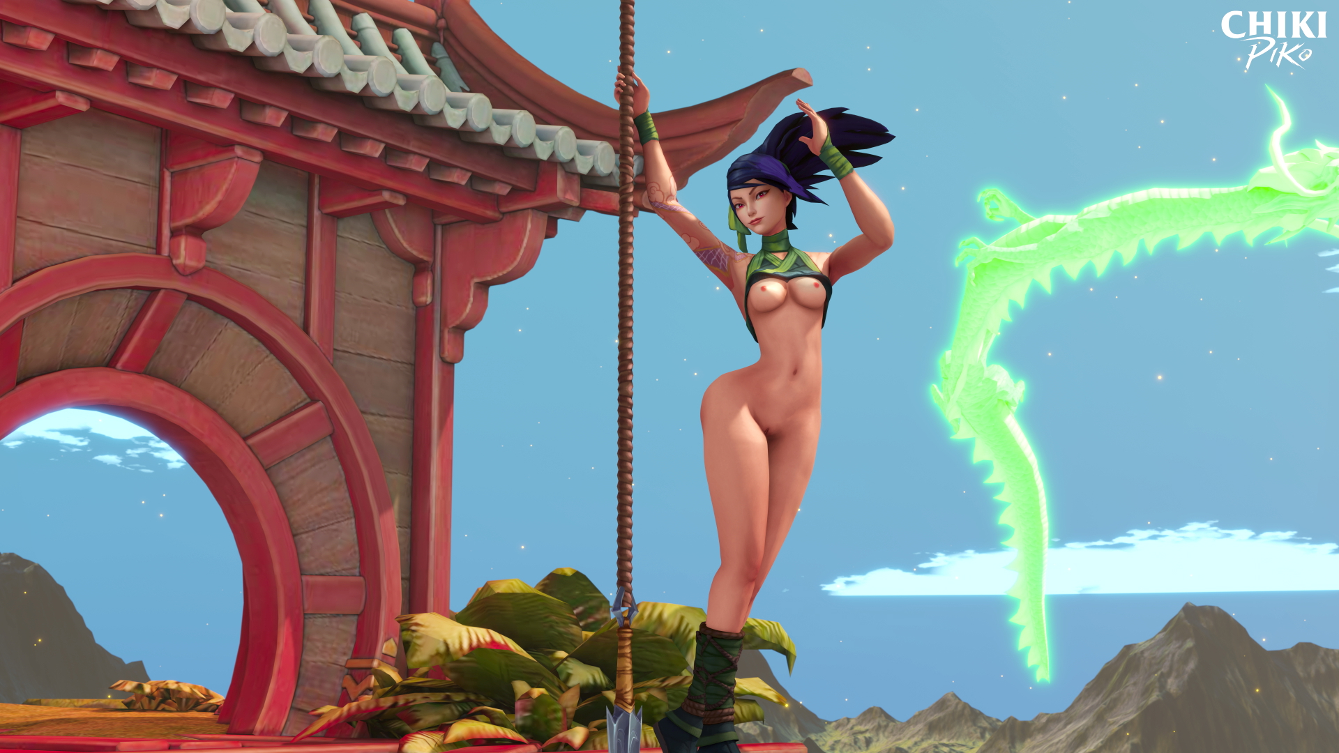 AKALI POLE DANCE Akali Legs Boobs Big Tits Big Ass Big Booty Striptease Stripper Stripping Rule34 Rule 34 Pole Dance Pole