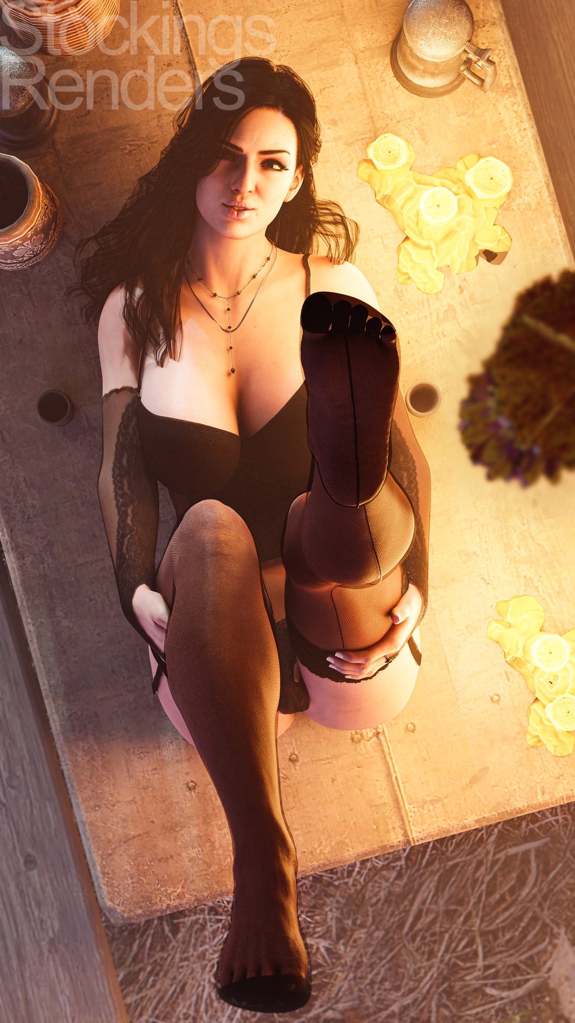 She s inviting you. Yennefer di Vengerberg The Witcher 3 