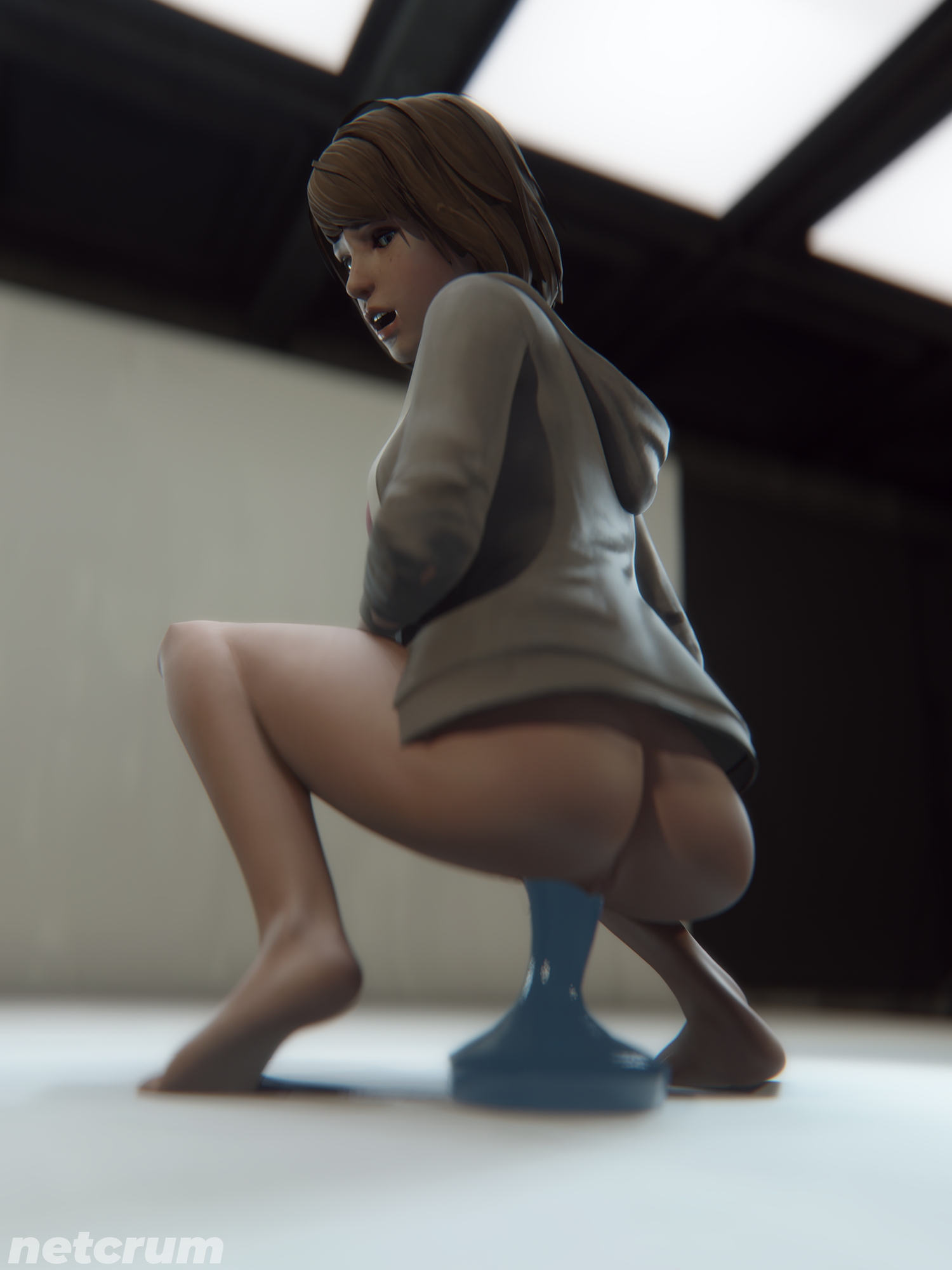Max does a photoshoot Max Caulfield Life Is Strange Blender3d Blendernsfw 3d Porn Dildo Squatting Small Ass Feet Nsfw From Behind