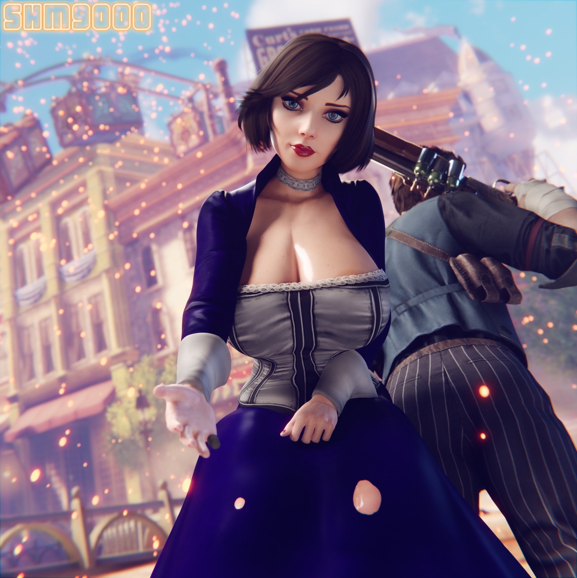 Elizabeth Helping Hand Bioshock Infinite Elizabeth Comstock 