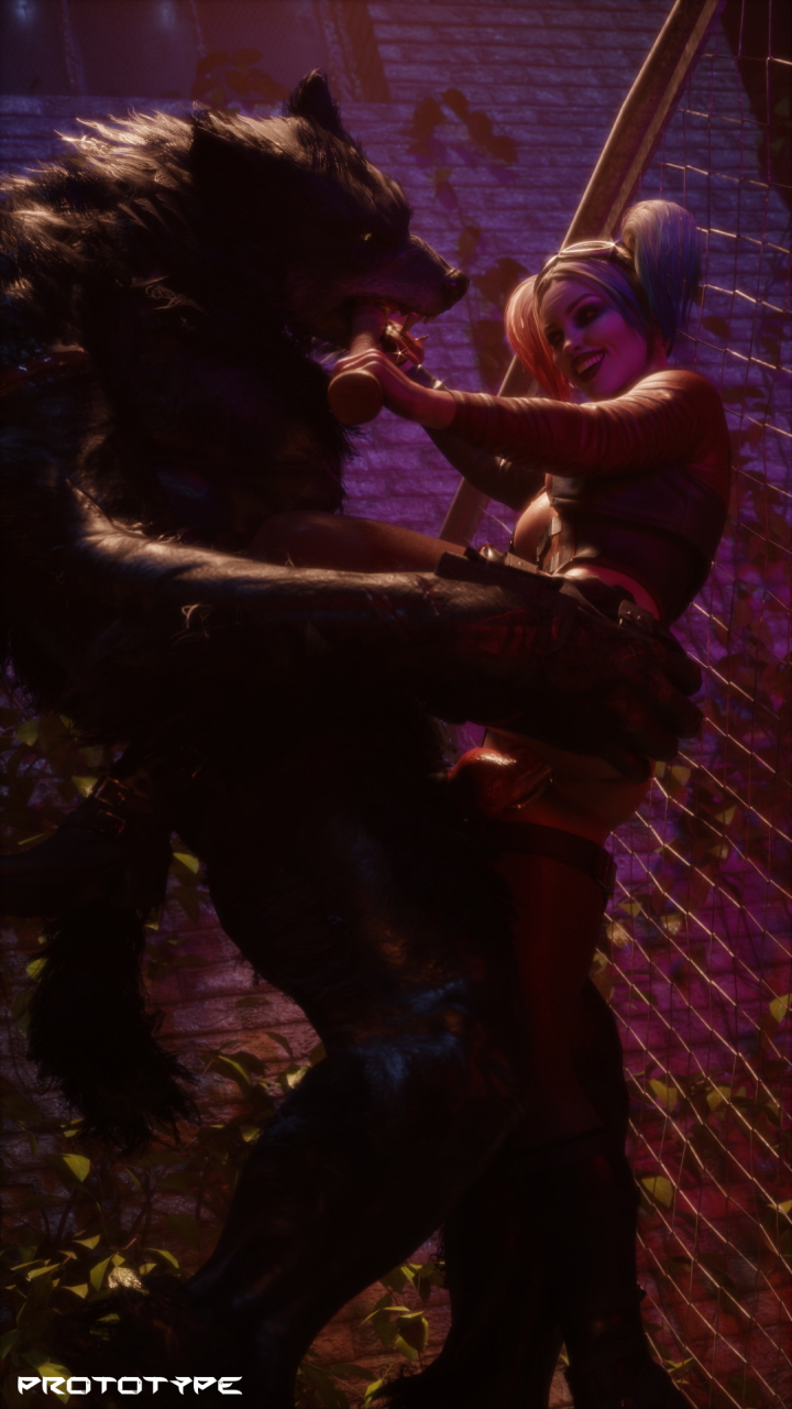 Harley Quinn vs Werewolf Harley Quinn Injustice Werewolf