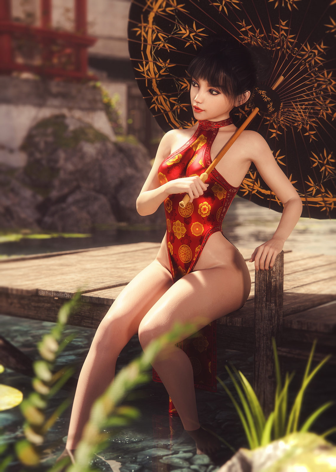 Serenity  3d Girl 3d Porn Qipao Sexy Chinese