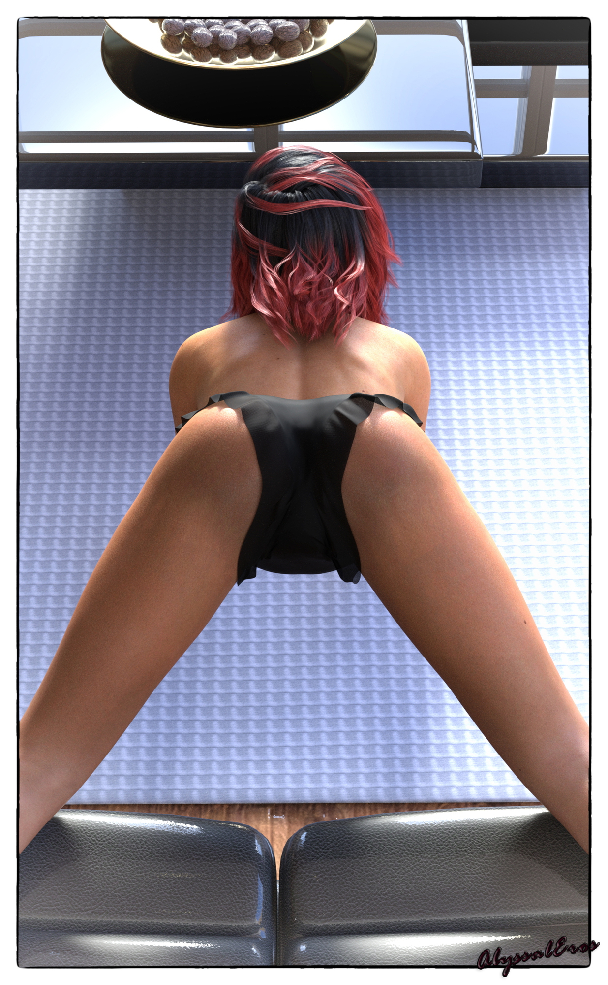 Rendered in Iray with DAZ 4.14. Postwork in Photoshop.