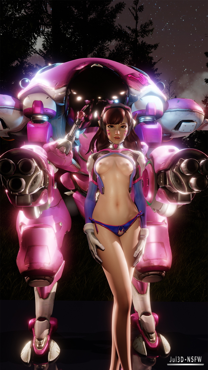 D.va nude boobs Overwatch D.va Nsfw Nude Boobs 2