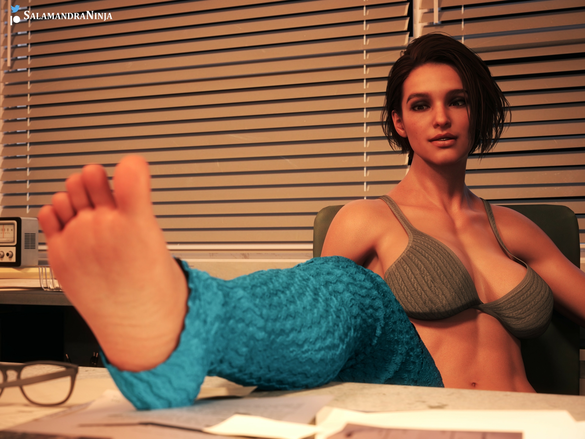 Jill & Ada s Work Break Ada Wong Jill Valentine Resident Evil Futanari 3