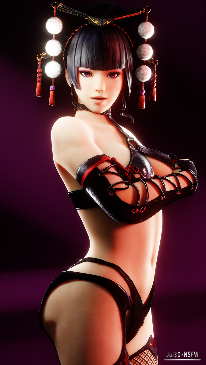 Nyotengu naked Dead Or Alive Nyotengu Dead Or Alive Outfit Naked Nude Sexy Tits Videogame