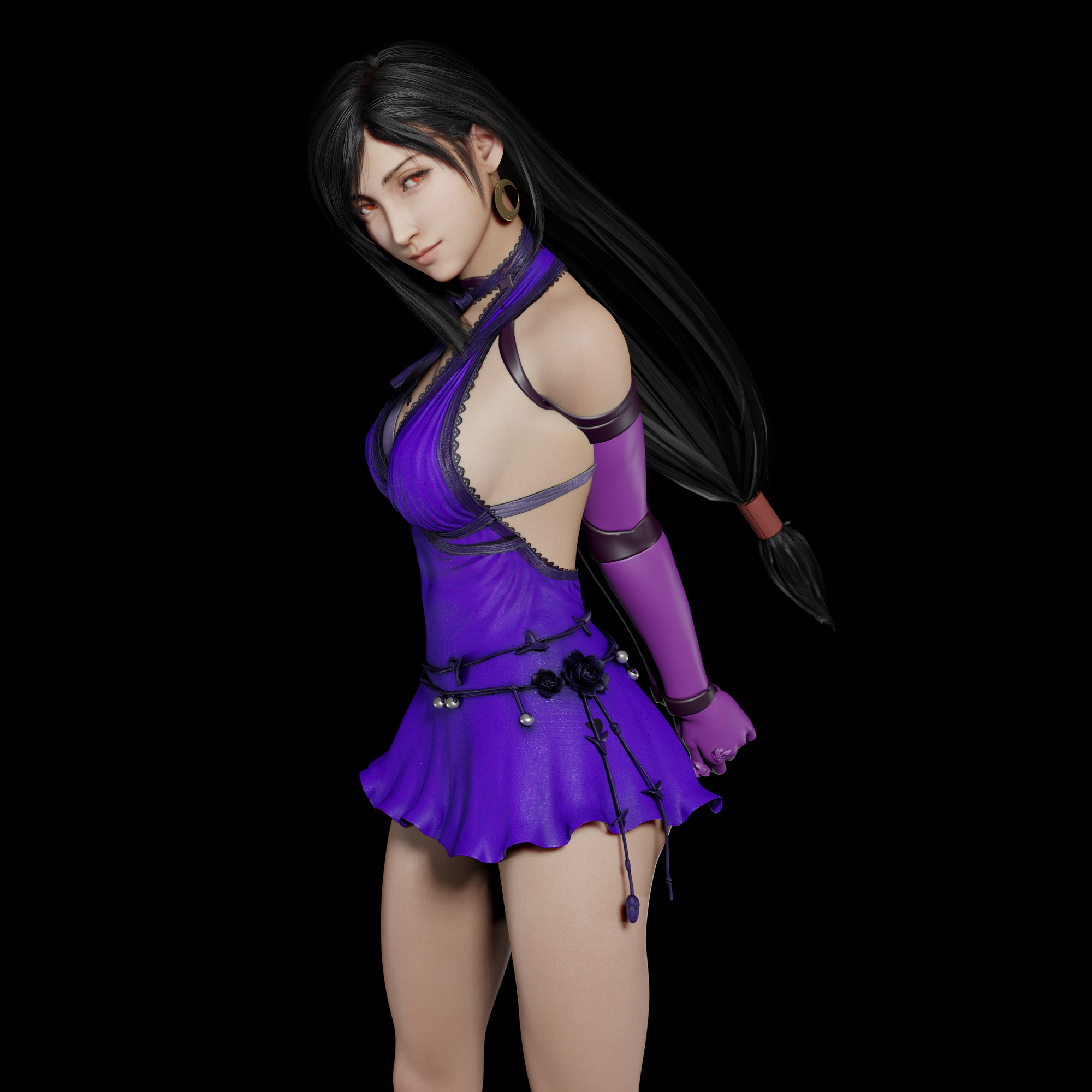 Tifa Armbinder 1 Tifa Lockhart Final Fantasy 7 Remake Cloud Strife Bondage Sex