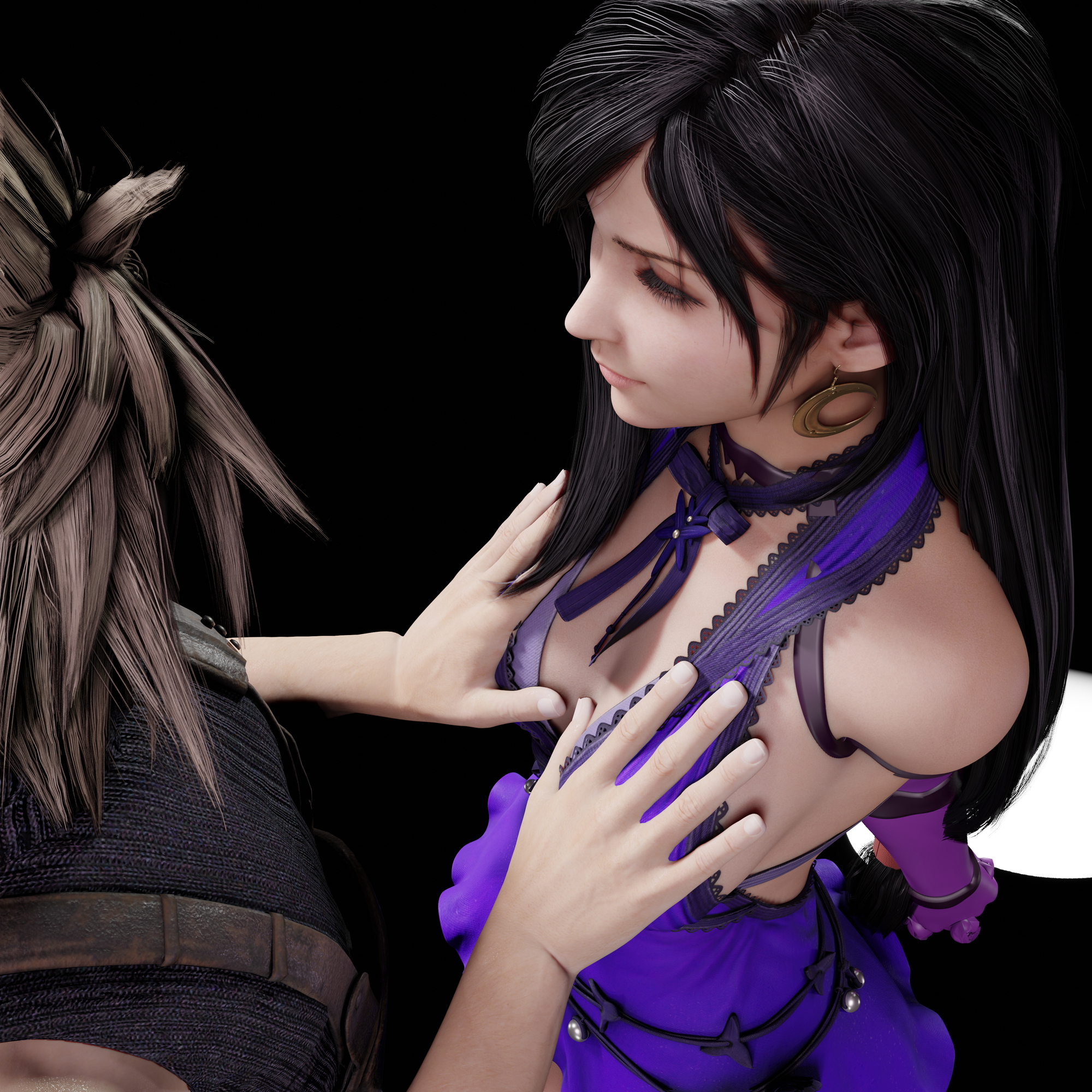 Tifa Armbinder 1 Tifa Lockhart Final Fantasy 7 Remake Cloud Strife Bondage Sex 6