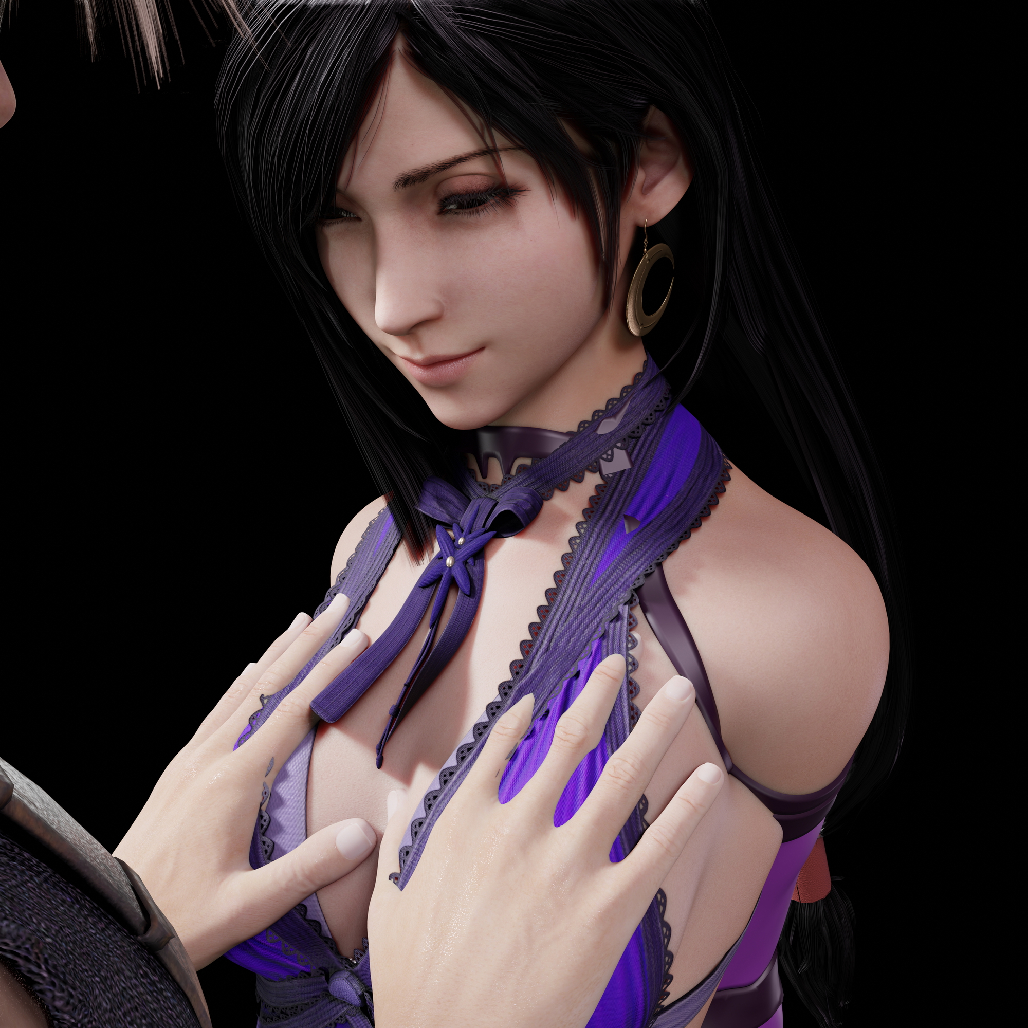 Tifa Armbinder 1 Tifa Lockhart Final Fantasy 7 Remake Cloud Strife Bondage Sex 8