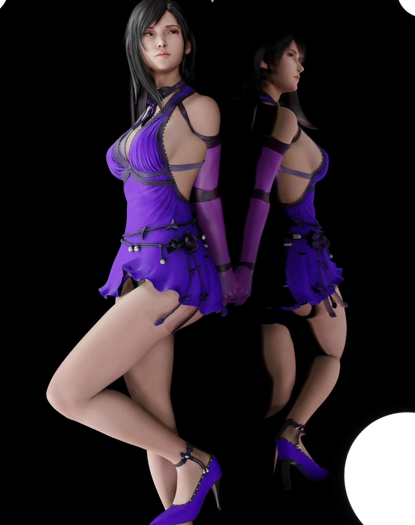 Tifa Armbinder 1 Tifa Lockhart Final Fantasy 7 Remake Cloud Strife Bondage Sex 21