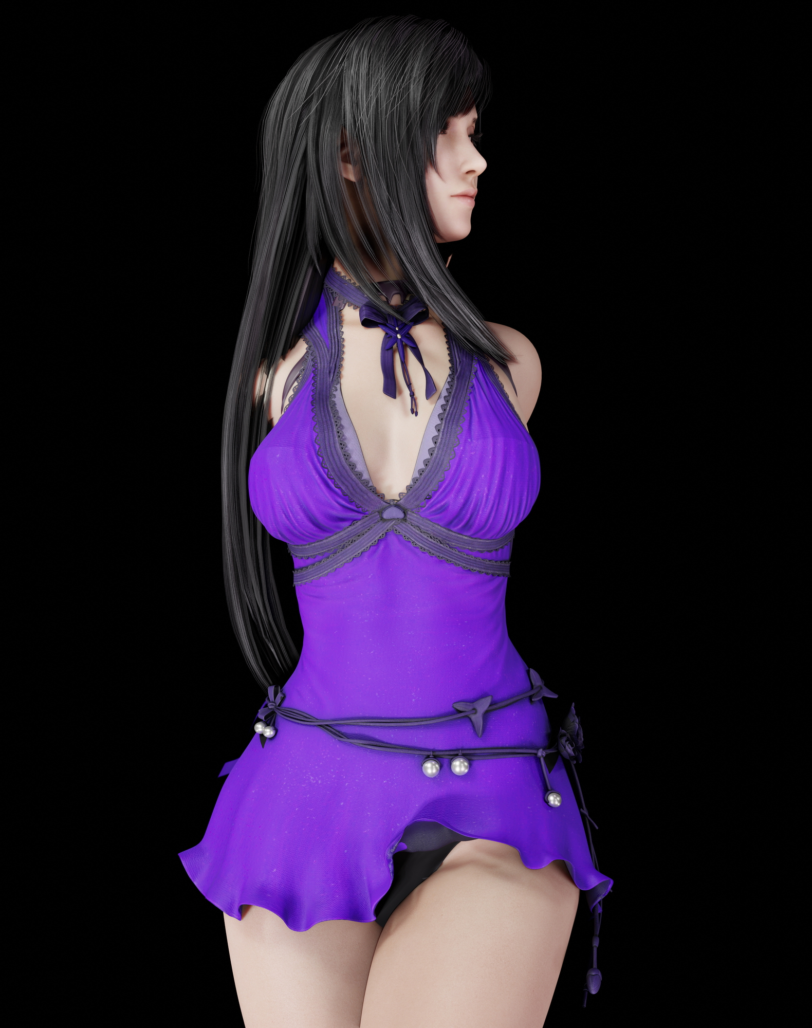 Tifa Armbinder 1 Tifa Lockhart Final Fantasy 7 Remake Cloud Strife Bondage Sex 22