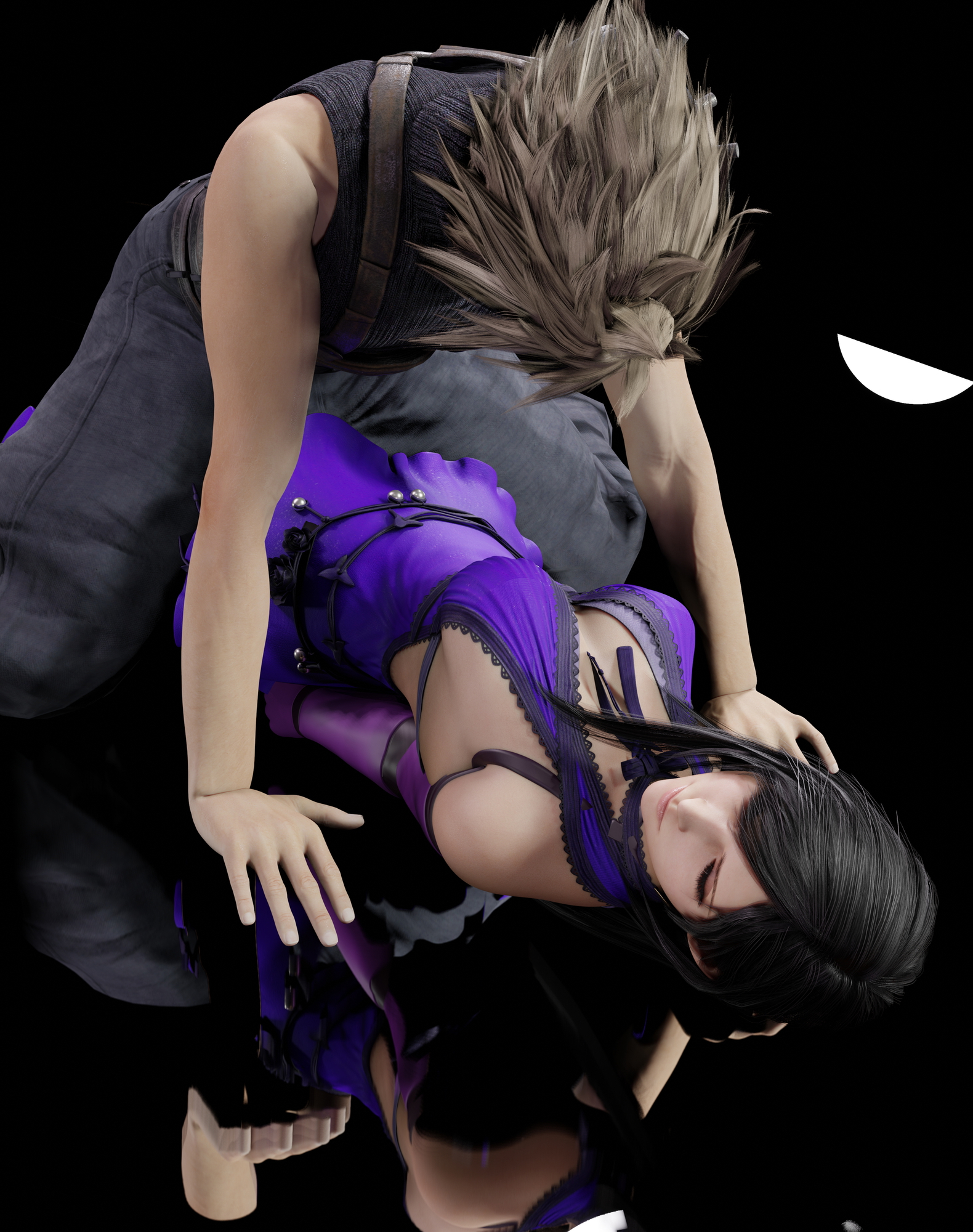 Tifa Armbinder 1 Tifa Lockhart Final Fantasy 7 Remake Cloud Strife Bondage Sex 26