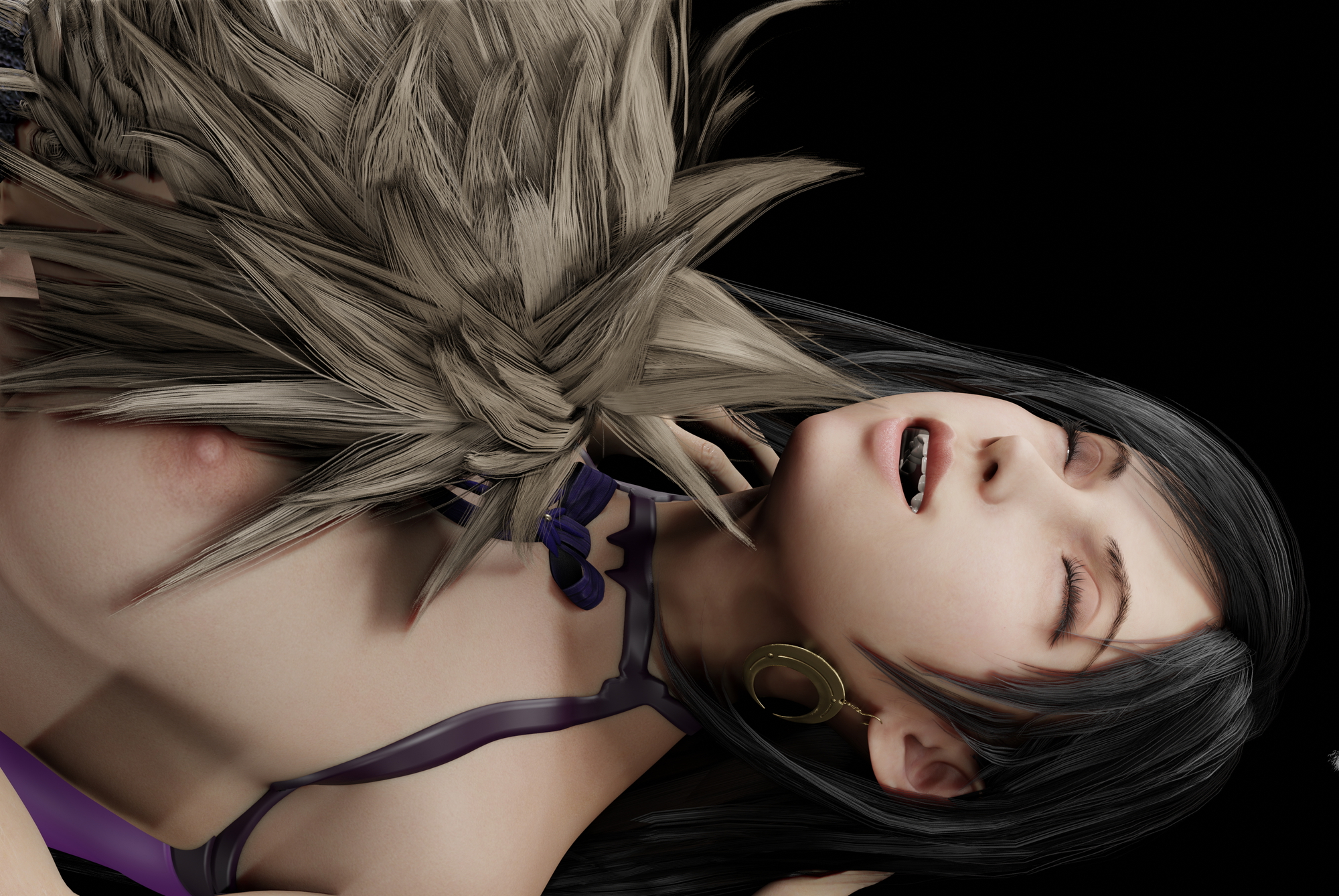 Tifa Armbinder 1 Tifa Lockhart Final Fantasy 7 Remake Cloud Strife Bondage Sex 74