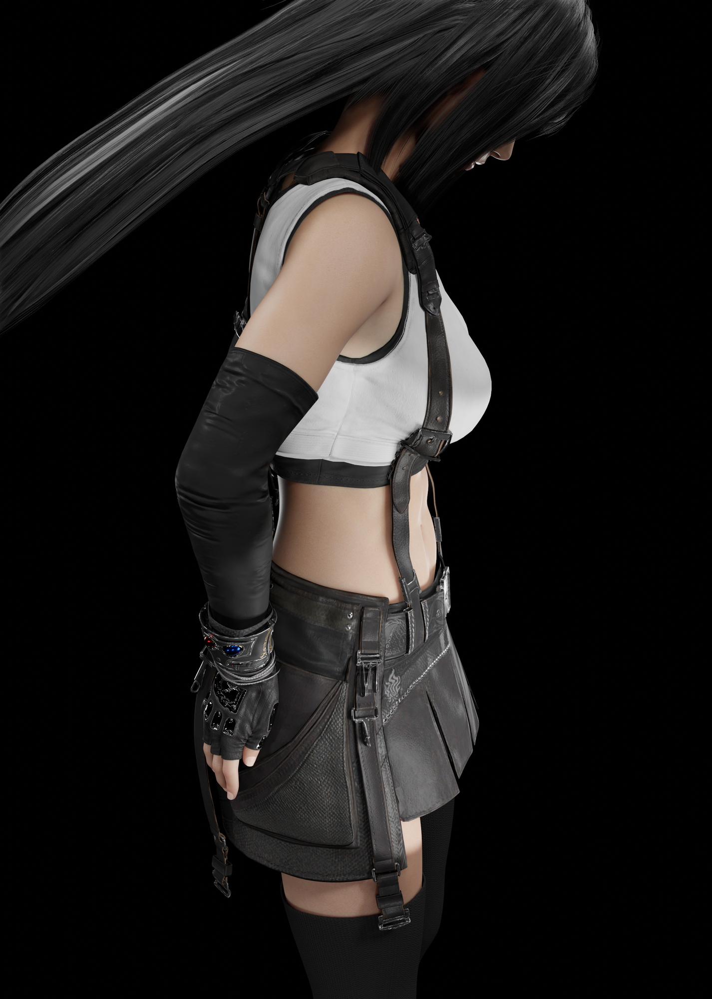 Tifa Armbinder 1 Tifa Lockhart Final Fantasy 7 Remake Cloud Strife Bondage Sex 96