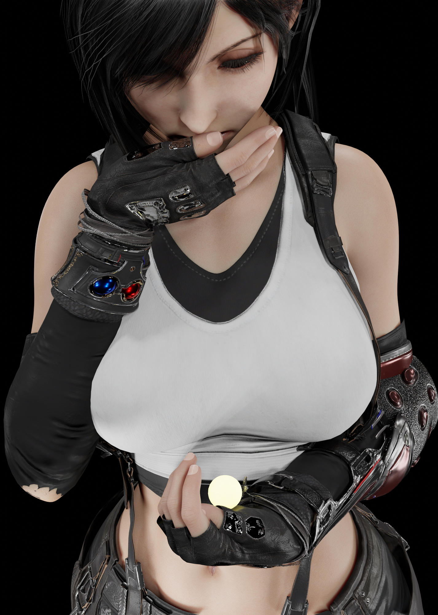 Tifa Armbinder 1 Tifa Lockhart Final Fantasy 7 Remake Cloud Strife Bondage Sex 98