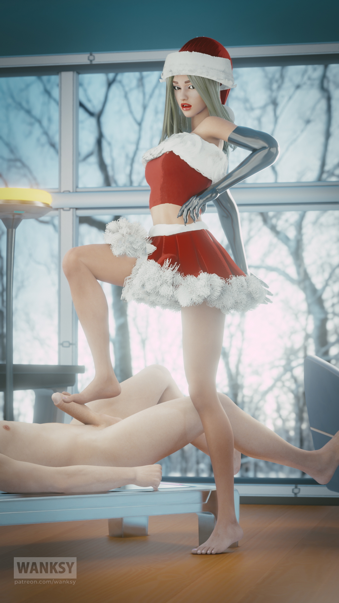 Ariana dominates Ariana Grande Fortnite Footjob