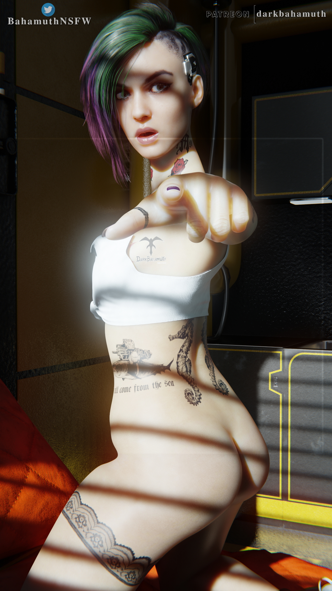 Judy found the camera Judy Alvarez Cyberpunk2077 