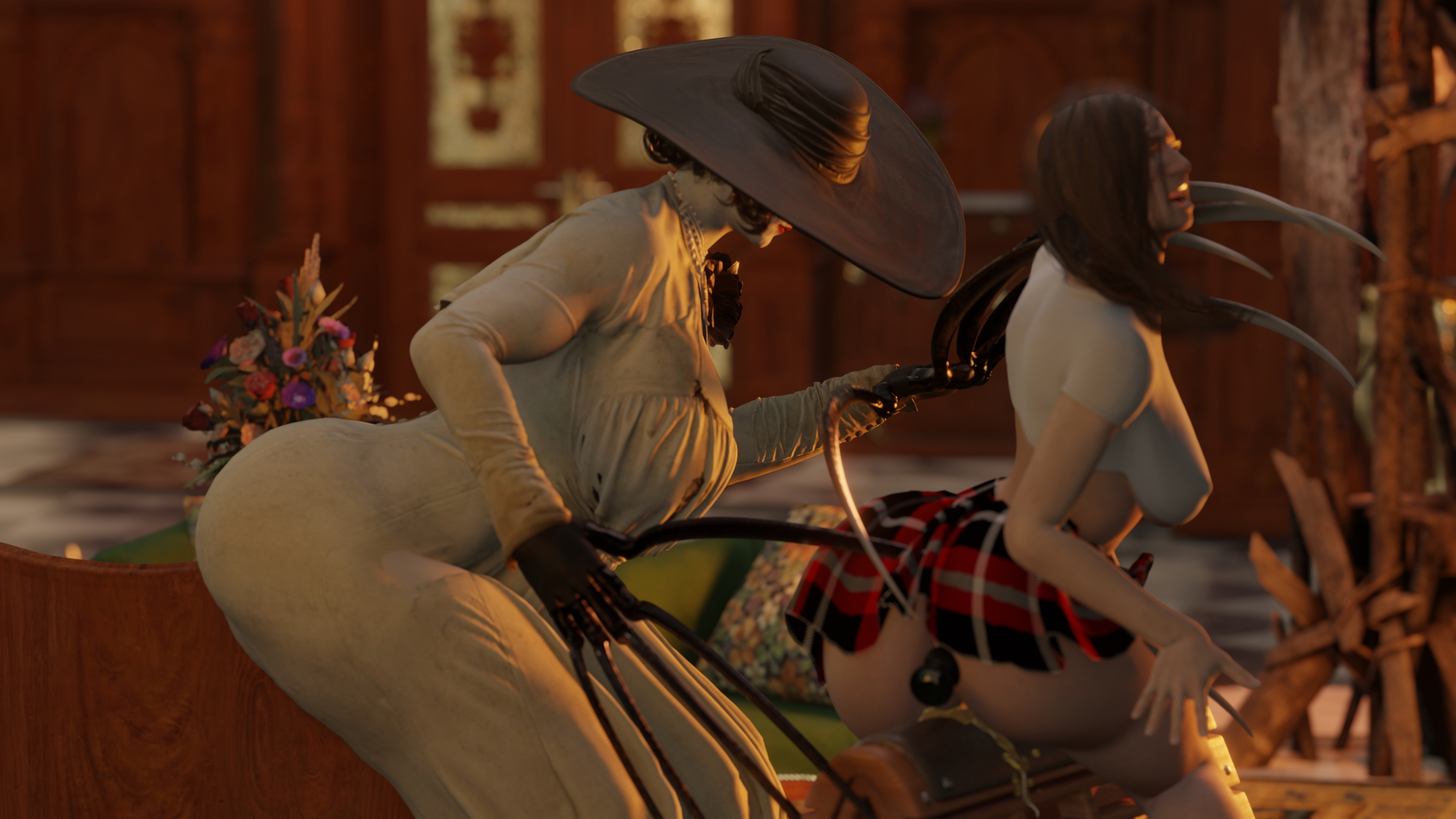 resident evil 8 now we got Mia Resident Evil Resident Evil 8: Village Alcina Dimitrescu Butt plug