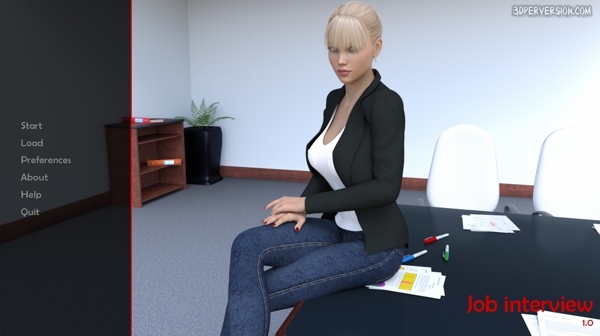 Free visual novel - Job interview  Bdsm Submissive Oral Sex Sexslave Cumshot