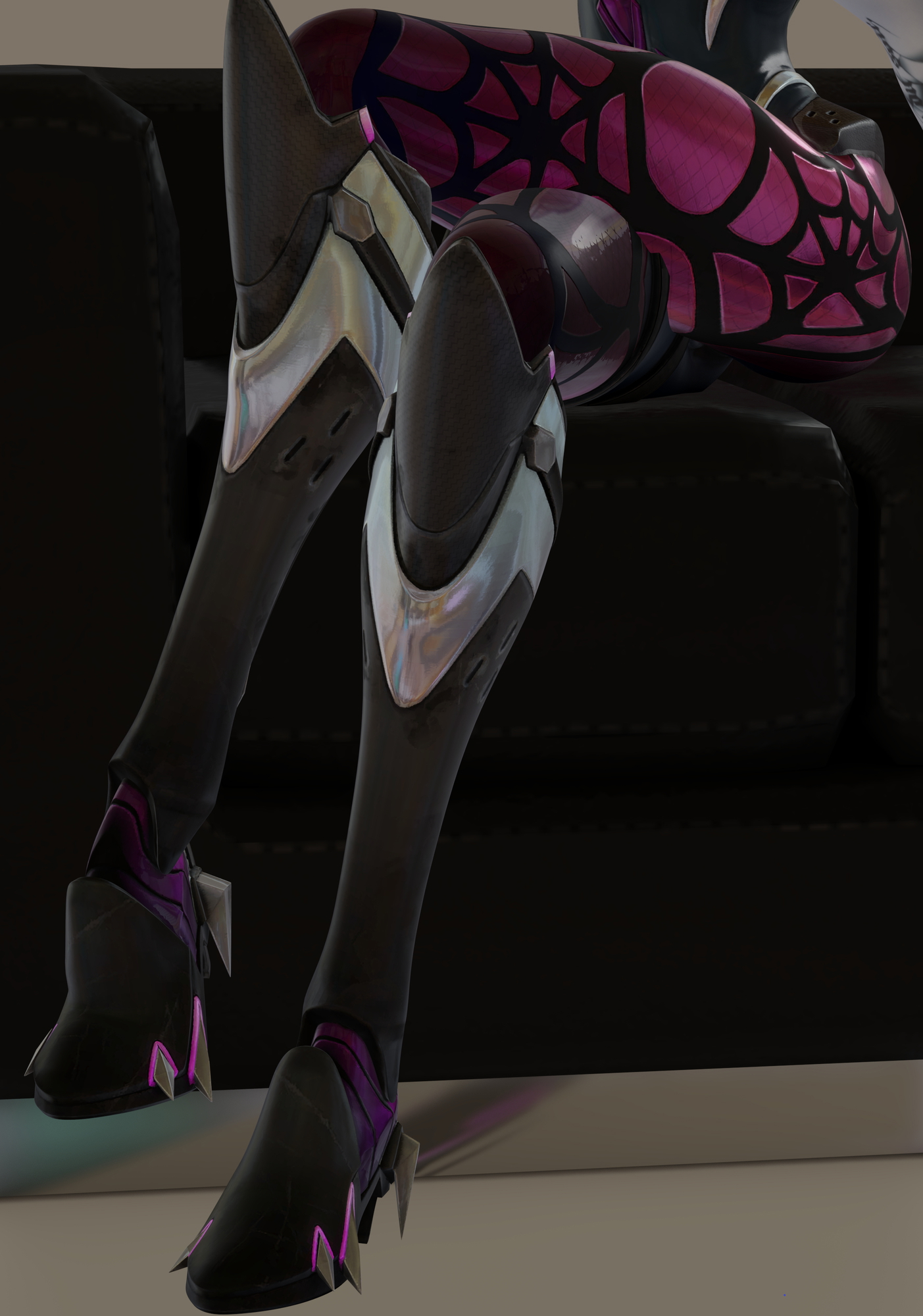 Widowmaker receiving some love in bondage Widowmaker Overwatch Widowmakeroverwatch Bondage Sex Nsfw