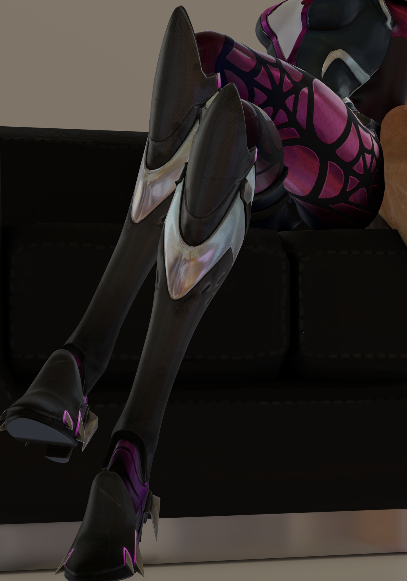 Widowmaker receiving some love in bondage Widowmaker Overwatch Widowmakeroverwatch Bondage Sex Nsfw 21
