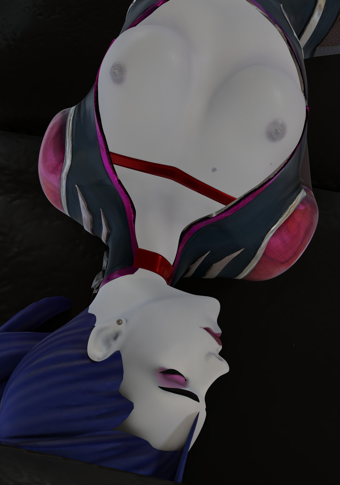 Widowmaker receiving some love in bondage Widowmaker Overwatch Widowmakeroverwatch Bondage Sex Nsfw 64