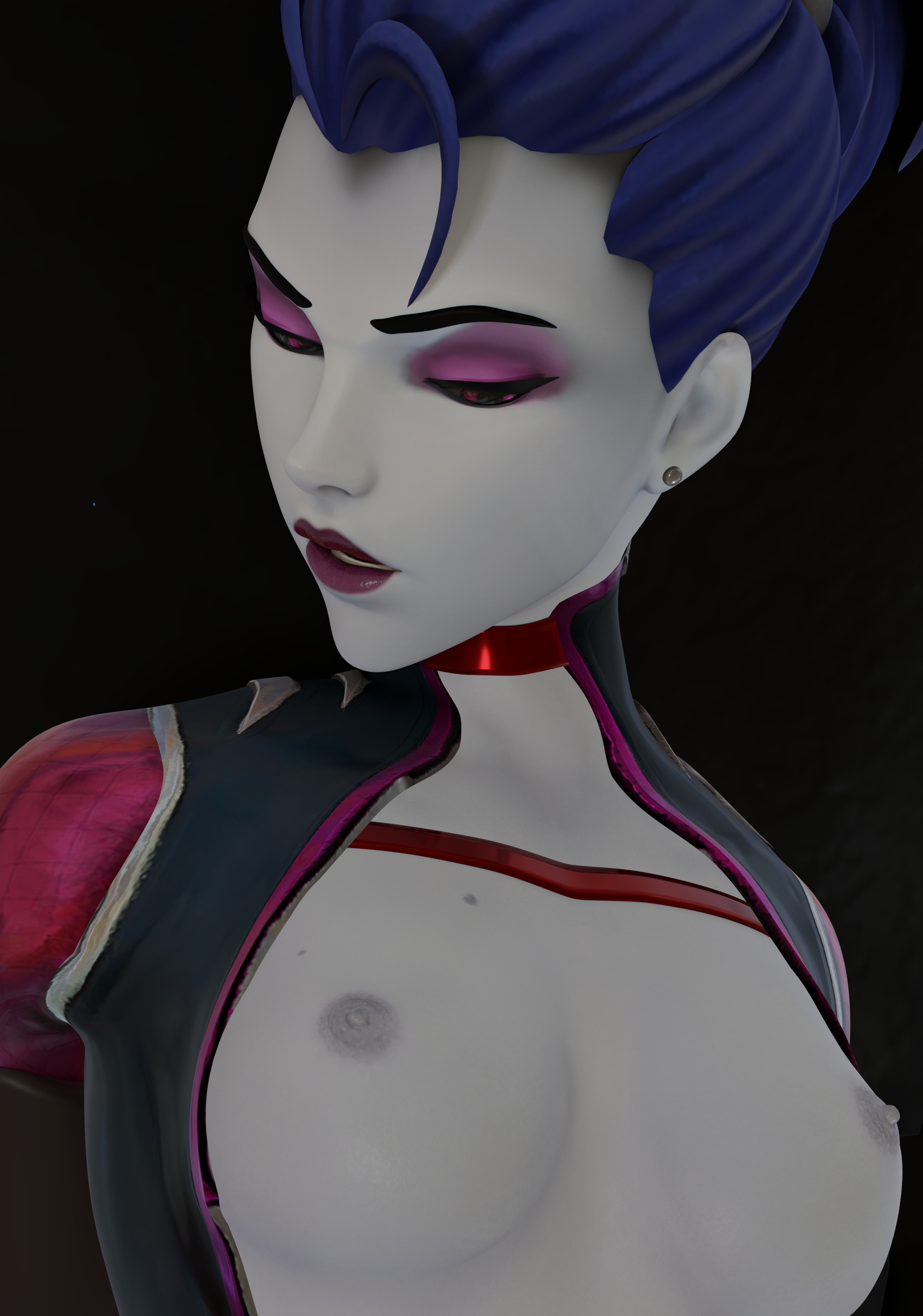 Widowmaker receiving some love in bondage Widowmaker Overwatch Widowmakeroverwatch Bondage Sex Nsfw 71