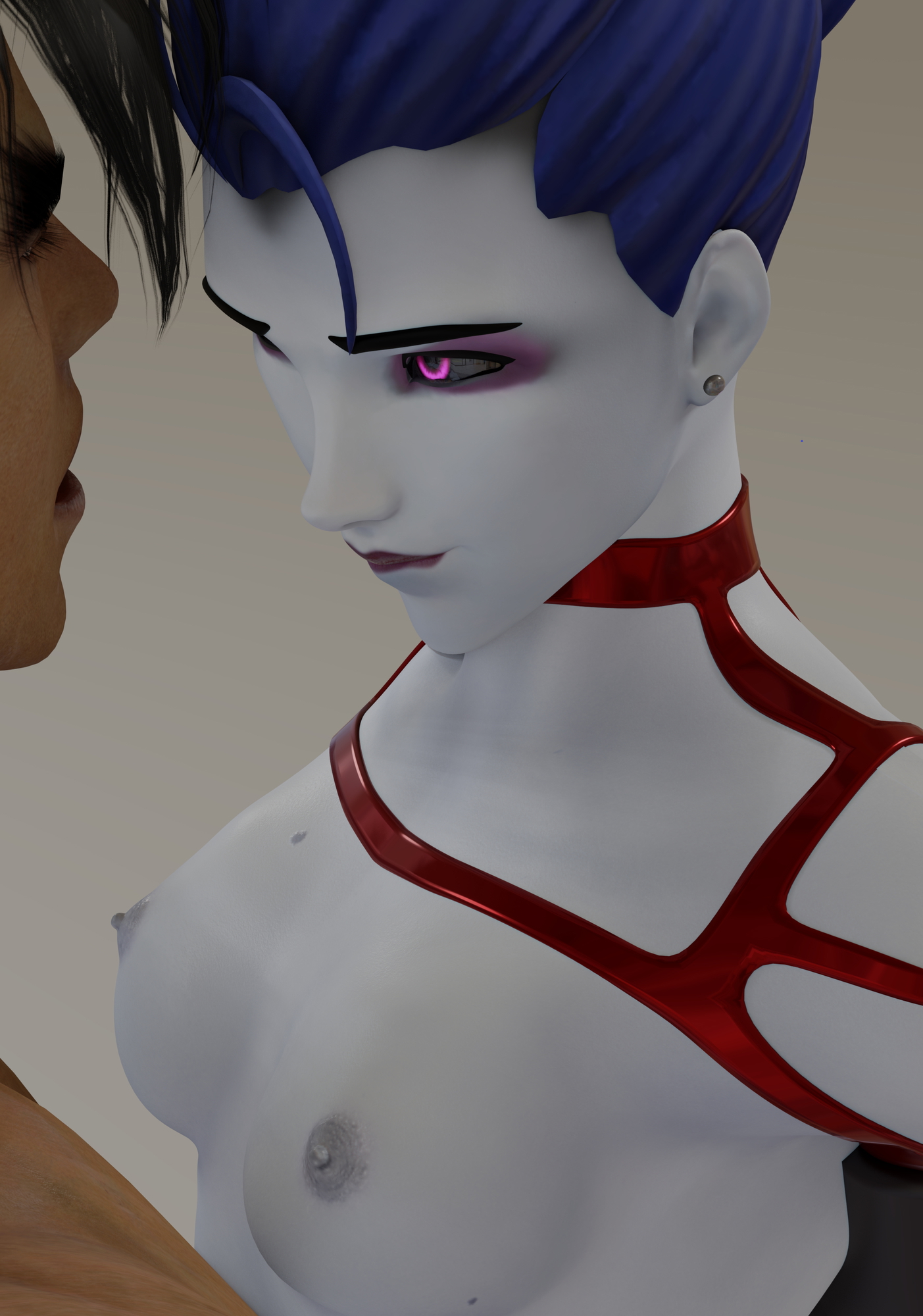 Widowmaker receiving some love in bondage Widowmaker Overwatch Widowmakeroverwatch Bondage Sex Nsfw 92